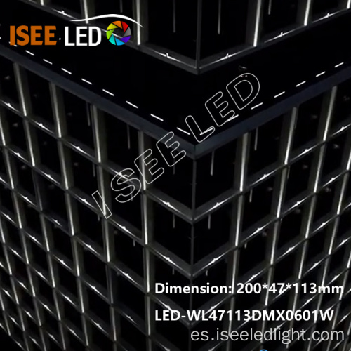 DMX Led RGB Ventana Luces Iluminación lineal